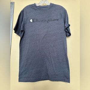 Champion Gray Short Sleeve Tee Casual Comfort